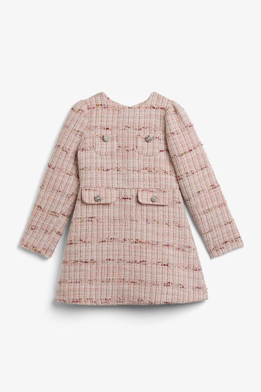 Girls Callie Boucle Mini Dress