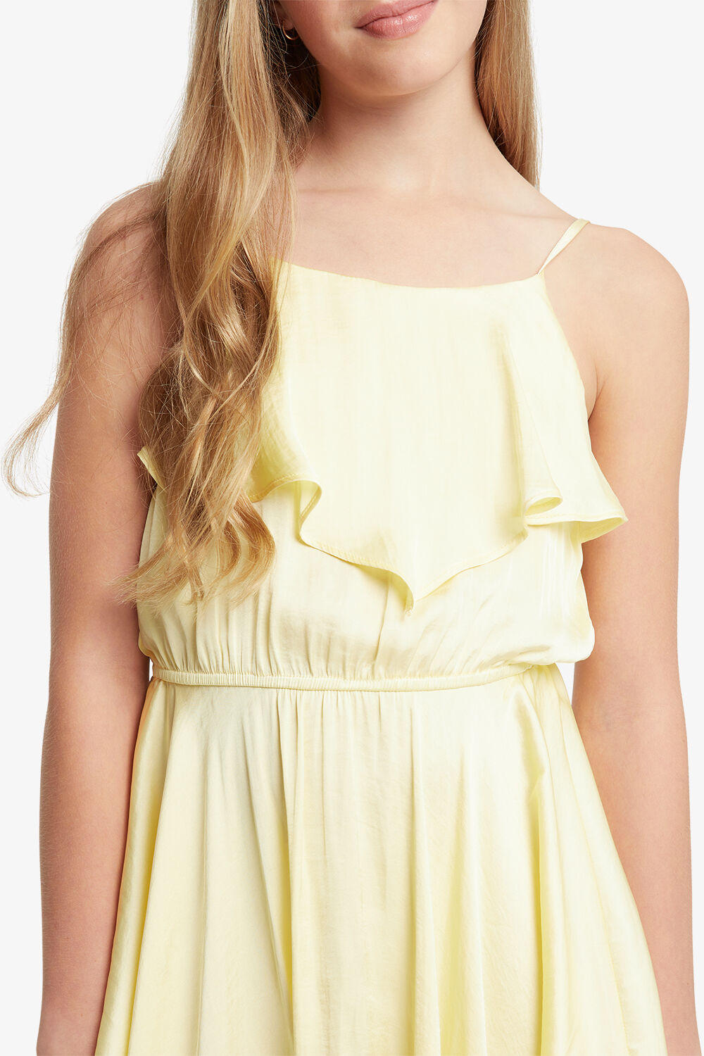 ADDY HANKY DRESS in colour LIMELIGHT