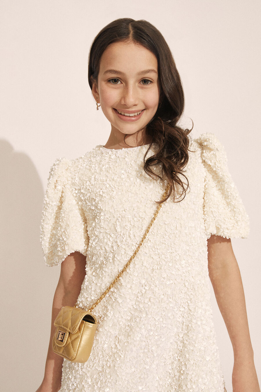 Girls Giselle Mini Sequin Dress