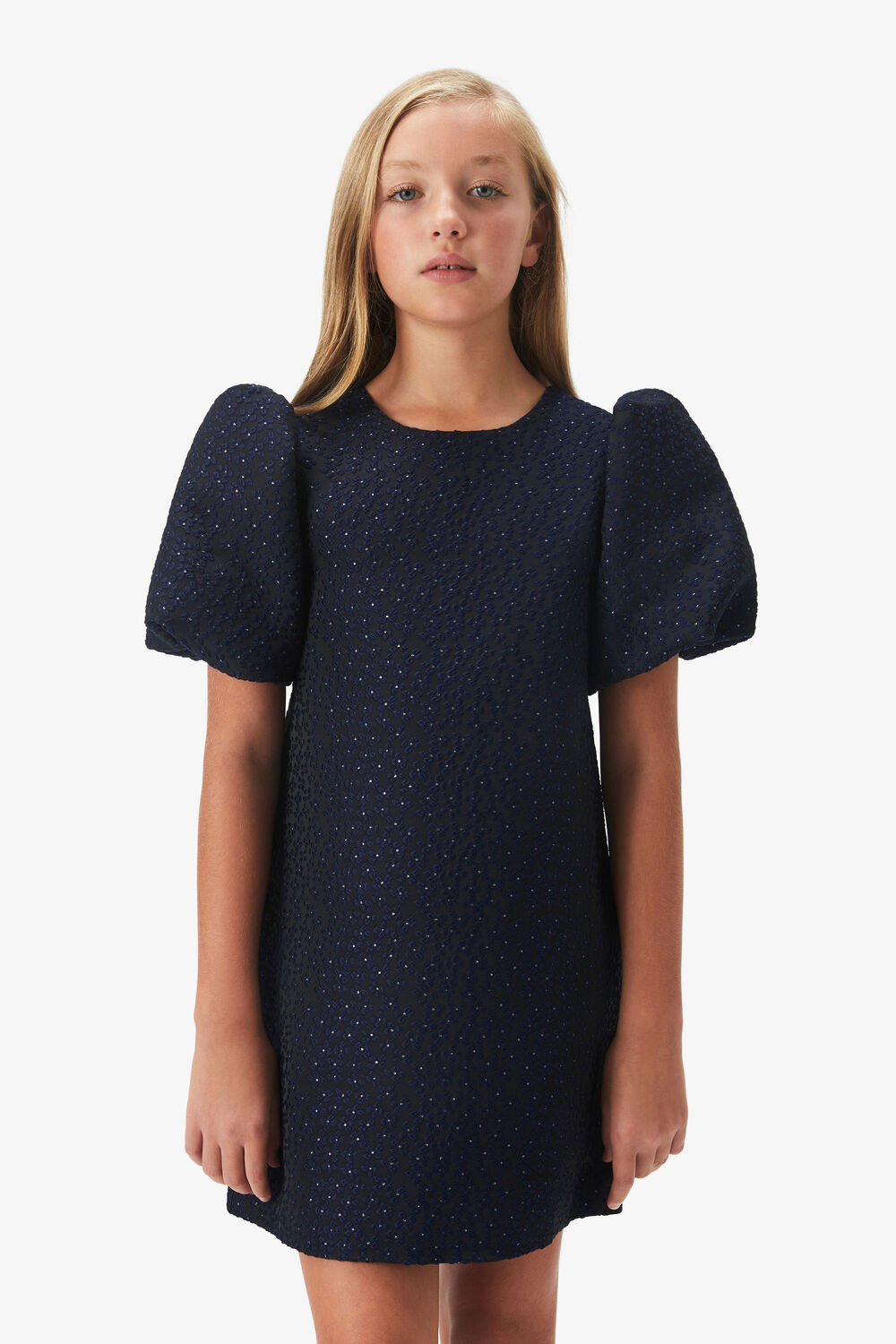 GISELLE MINI DRESS in colour BLACK IRIS