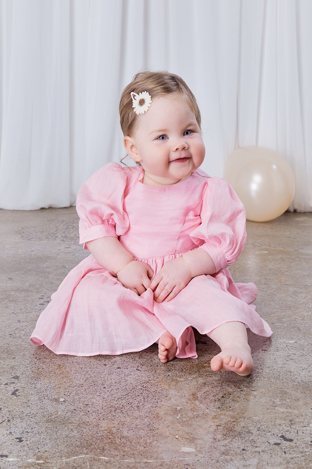 Infant pink dress sale