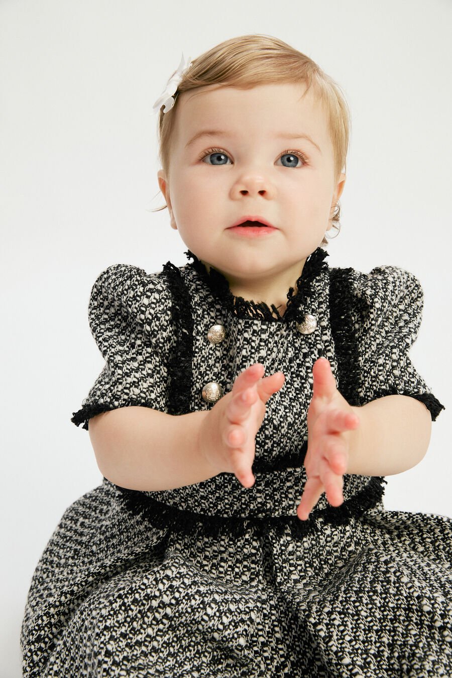 Baby Delfina Boucle Dress