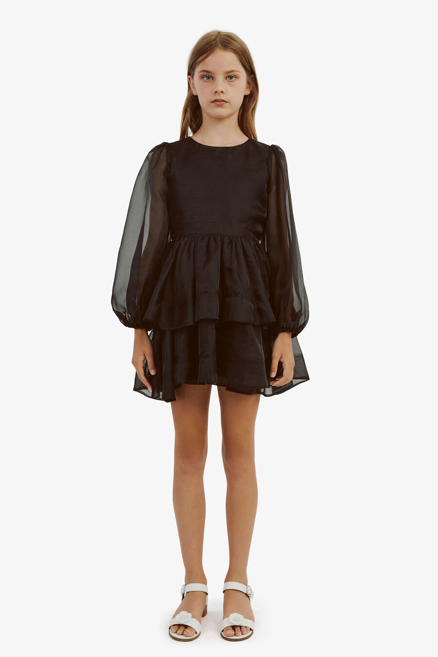 Girls Wednesday Organza Dress