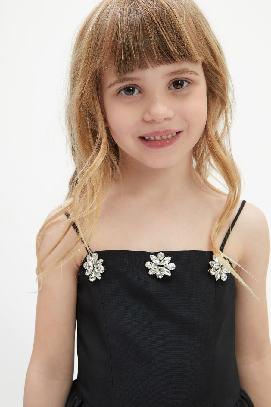 EDEN MINI DRESS in colour BLACK