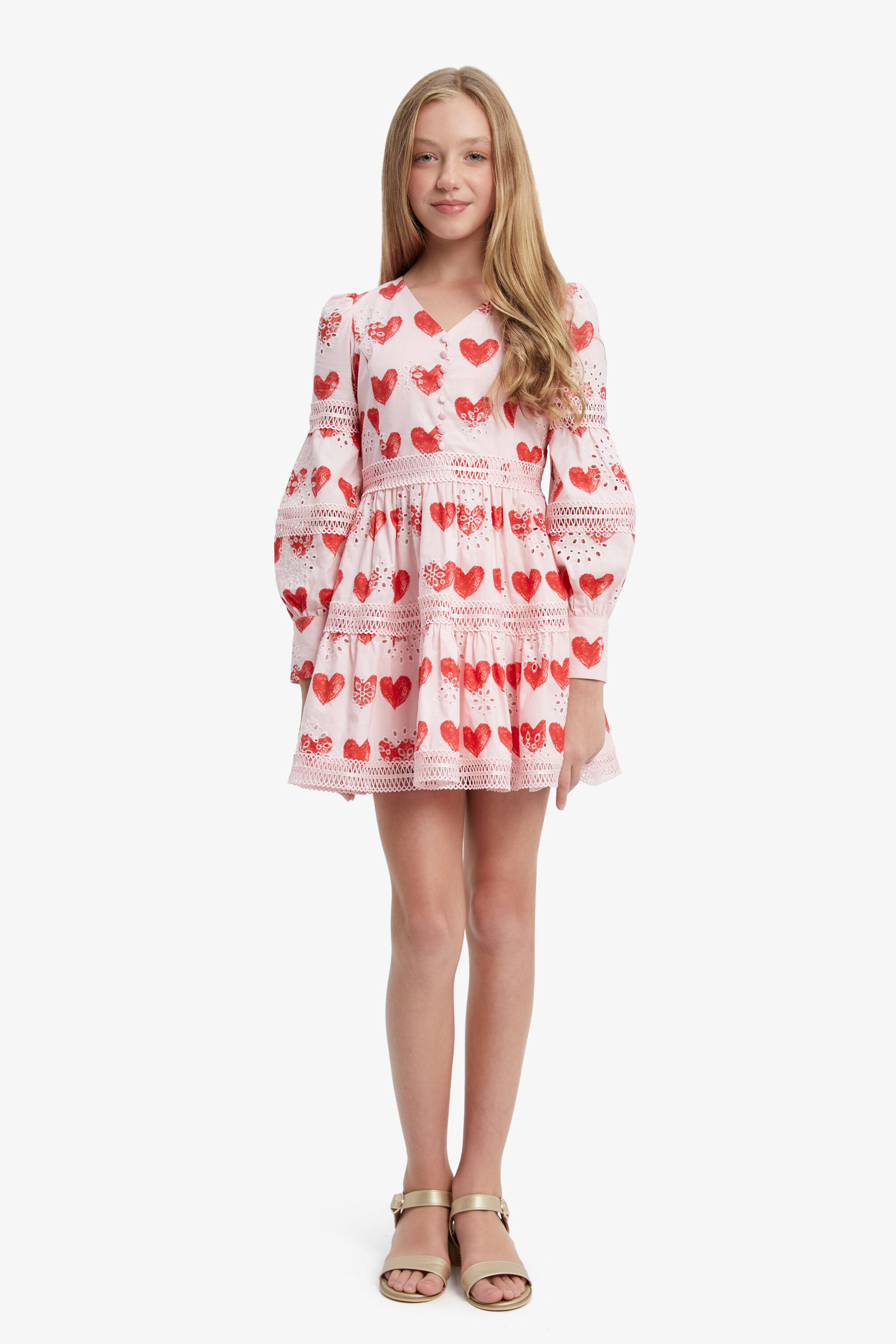 Broderie online bardot dress