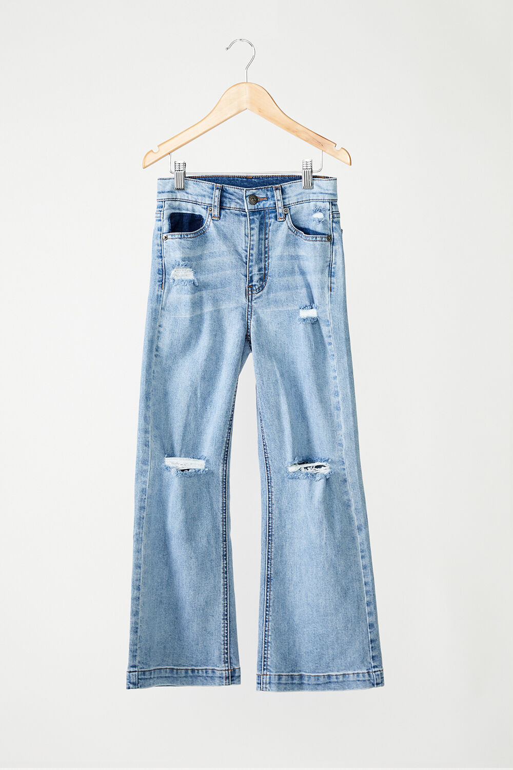 lora wide leg jean in indigo in colour TRUE NAVY