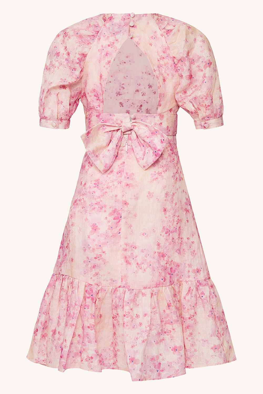 GIRLS ESSIE MAXI SKIRT in colour PEACH WHIP