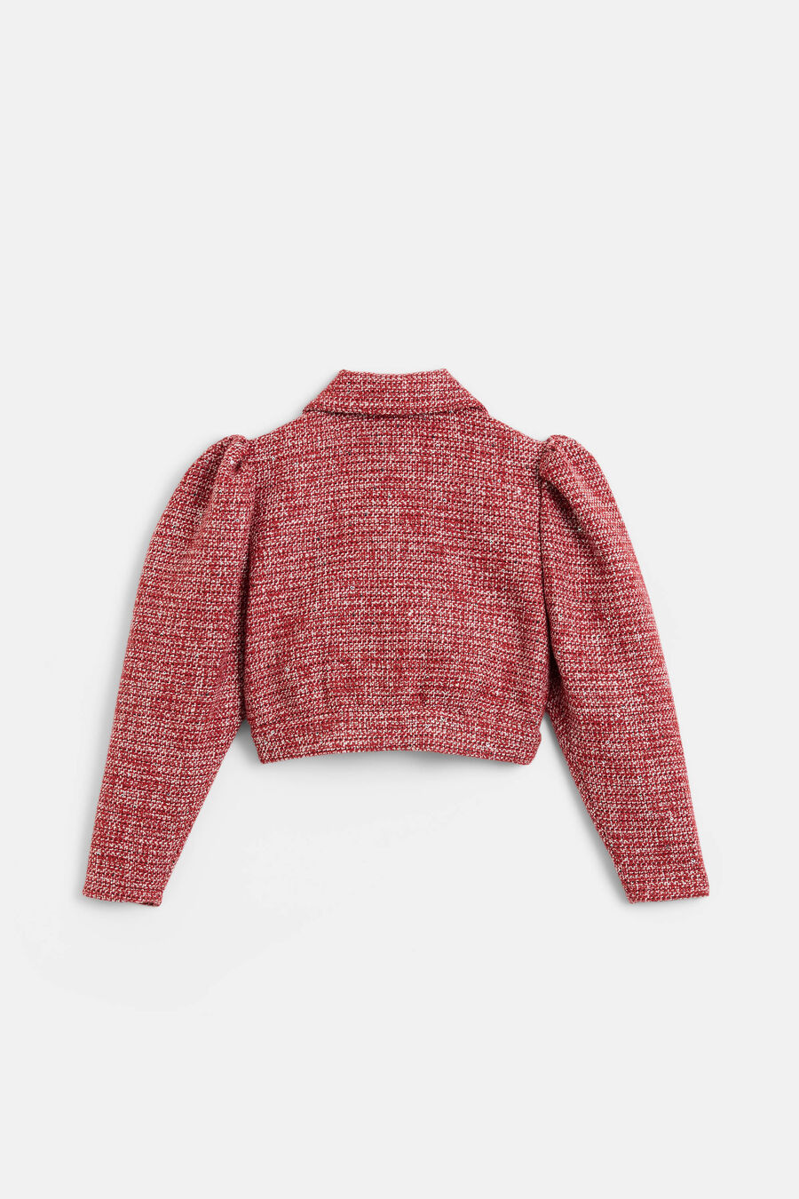 BLAIR BOUCLE SET in colour Red