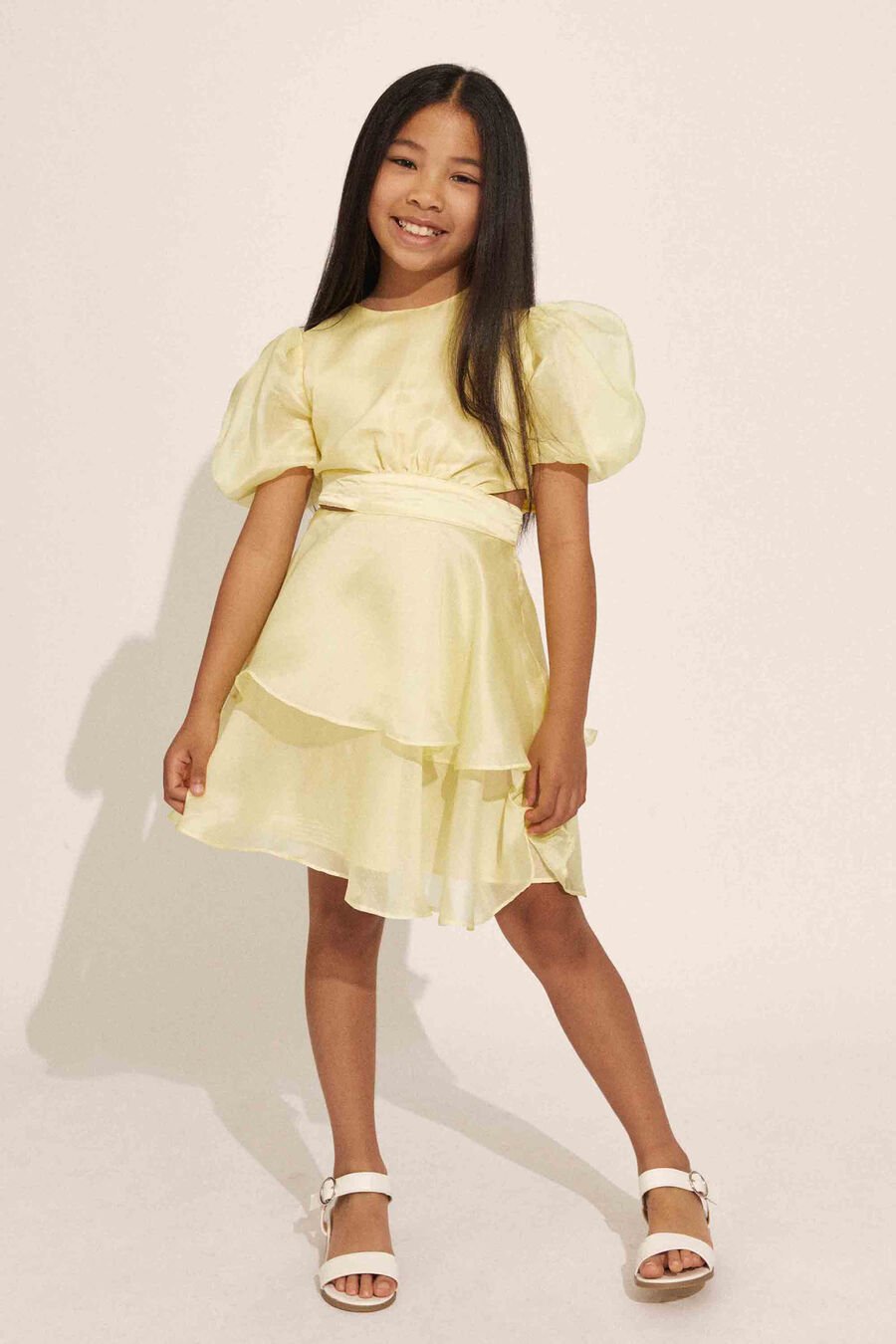 Girls Enya Organza Mini Dress