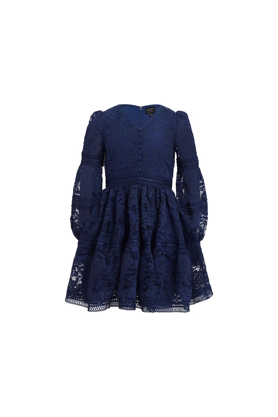 Girls Venice Lace Mini Dress