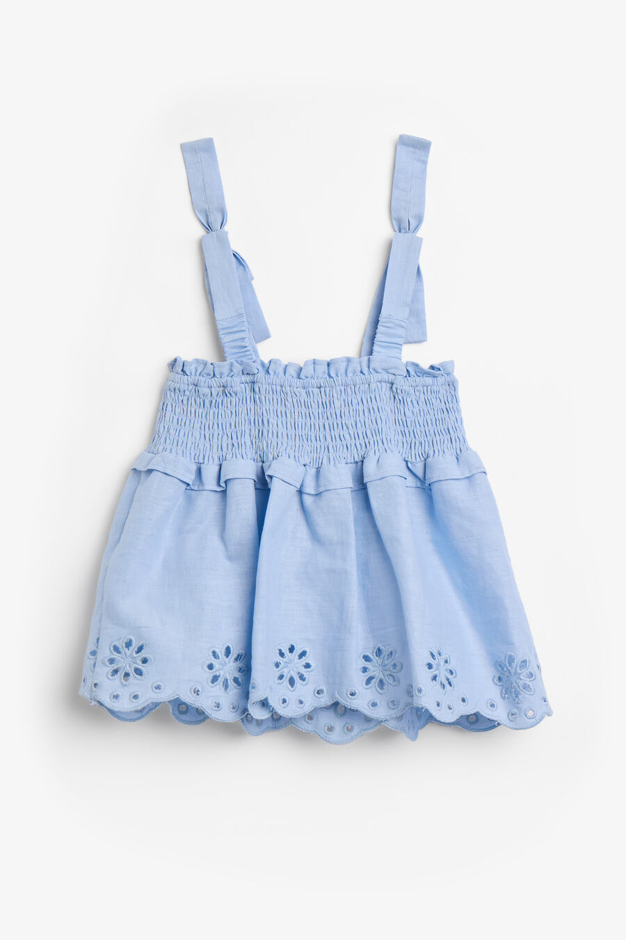 ALINA LINEN SET in colour Blue