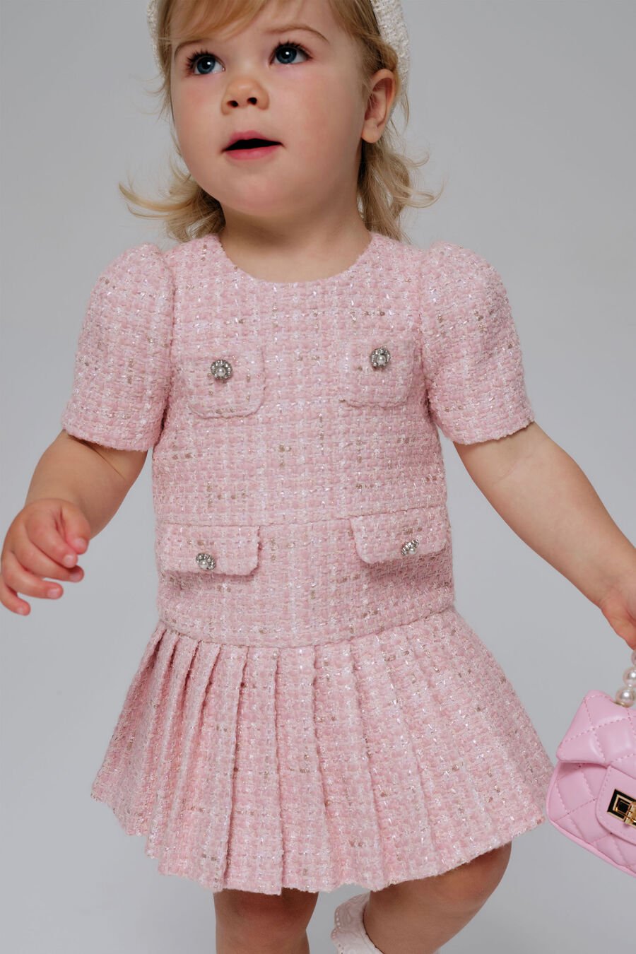 Baby Shiloh Boucle Dress