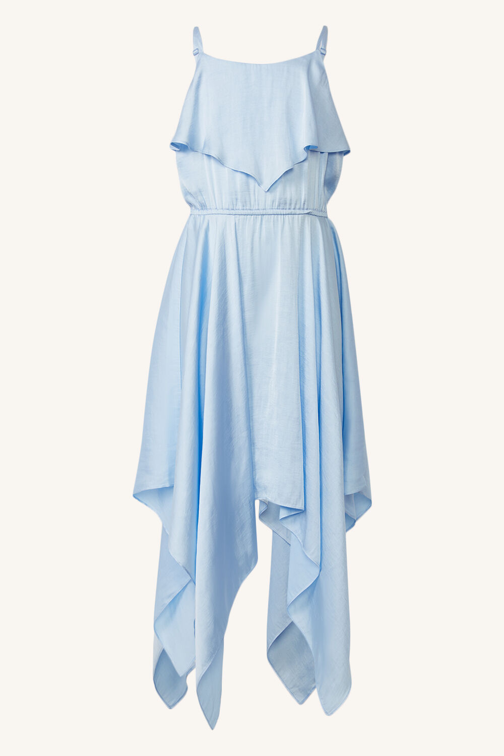 GIRLS ADDY HANKY DRESS in colour CROWN BLUE