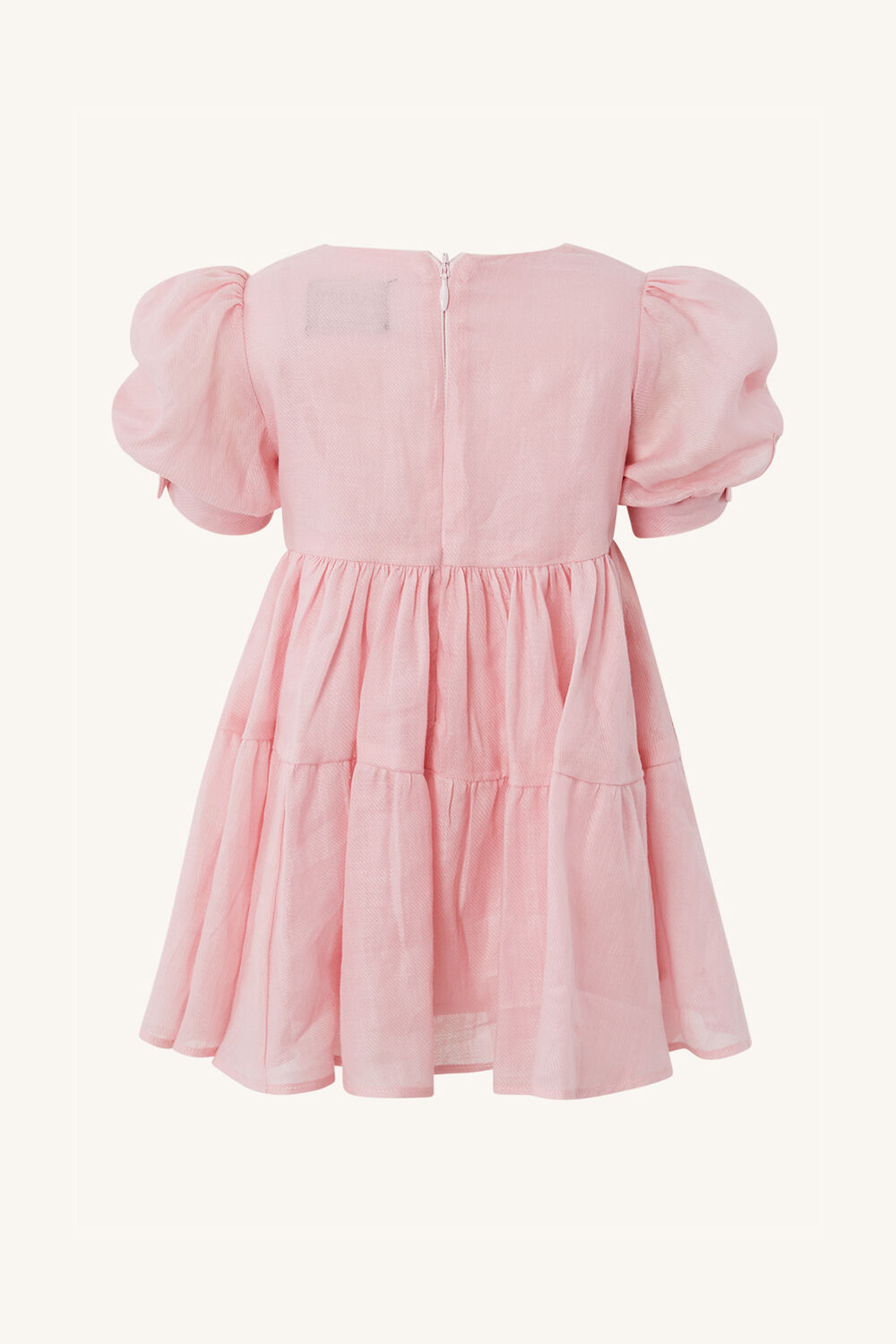 BABY GIRL REIGN MINI TIERED DRESS in colour EASTER EGG