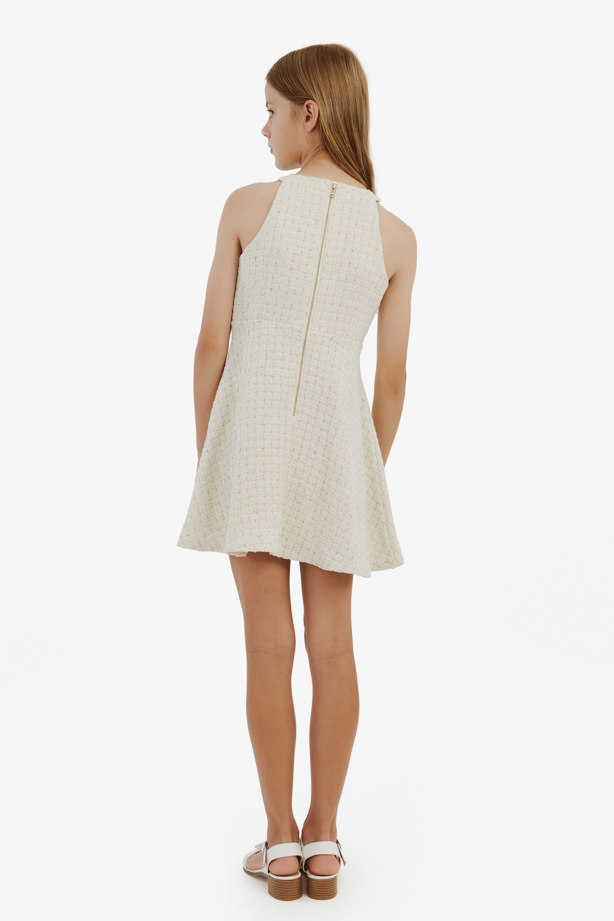 Bardot junior white hotsell dress