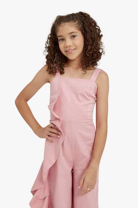 girls NELLY JUMPSUIT in colour RASPBERRY SORBET