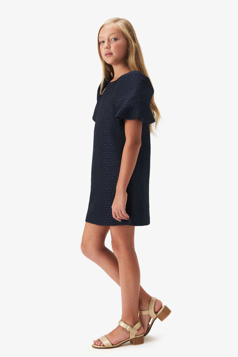 GISELLE MINI DRESS in colour BLACK IRIS