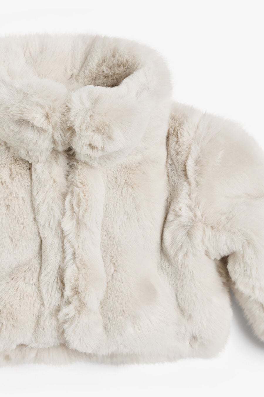 Baby Girl Athera Cropped Faux Fur Jacket