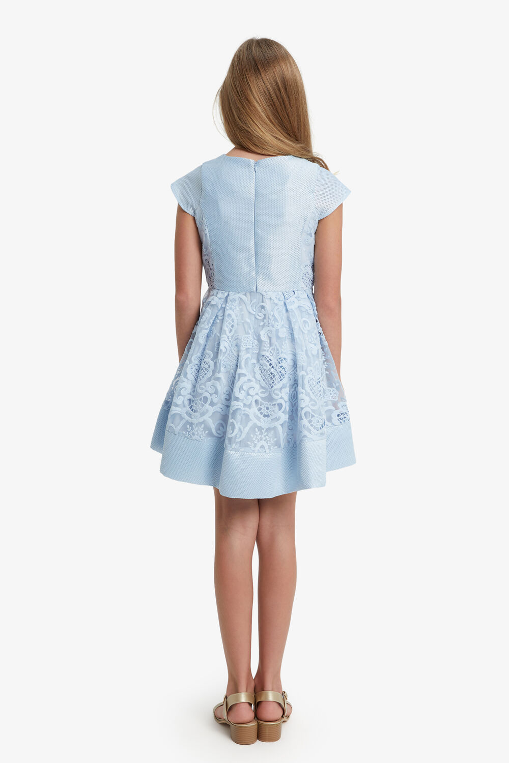 AVA STARLET DRESS in colour CROWN BLUE