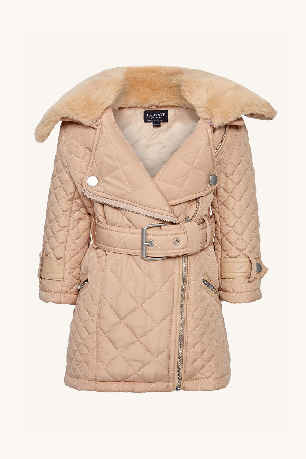 Baby girl quilted jacket cheap