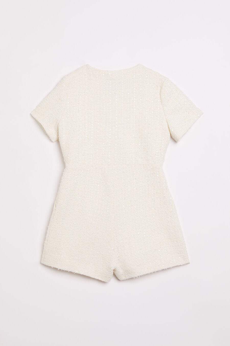 VIVIAN PLAYSUIT in colour IVORY
