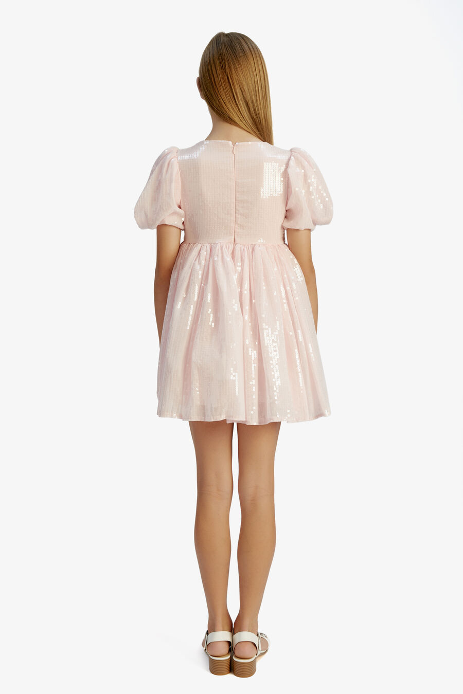 Girls Halina Sequin Mini Dress
