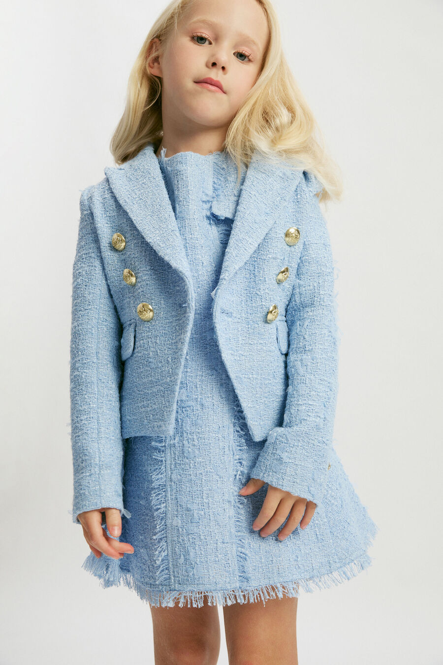 Girls Sutton Boucle Blazer