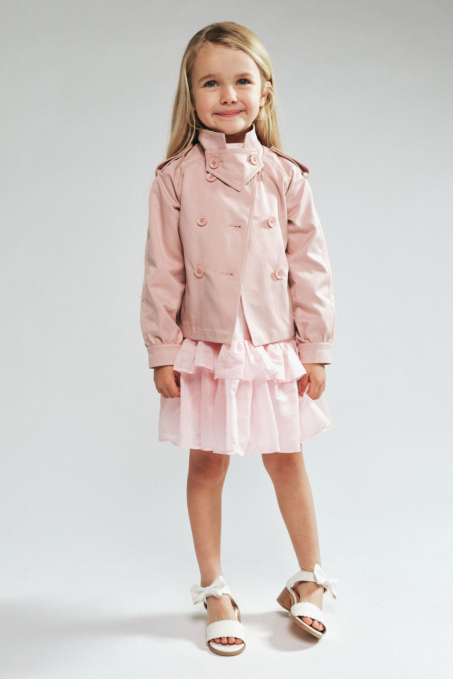 Girls Lera Double Breasted Jacket