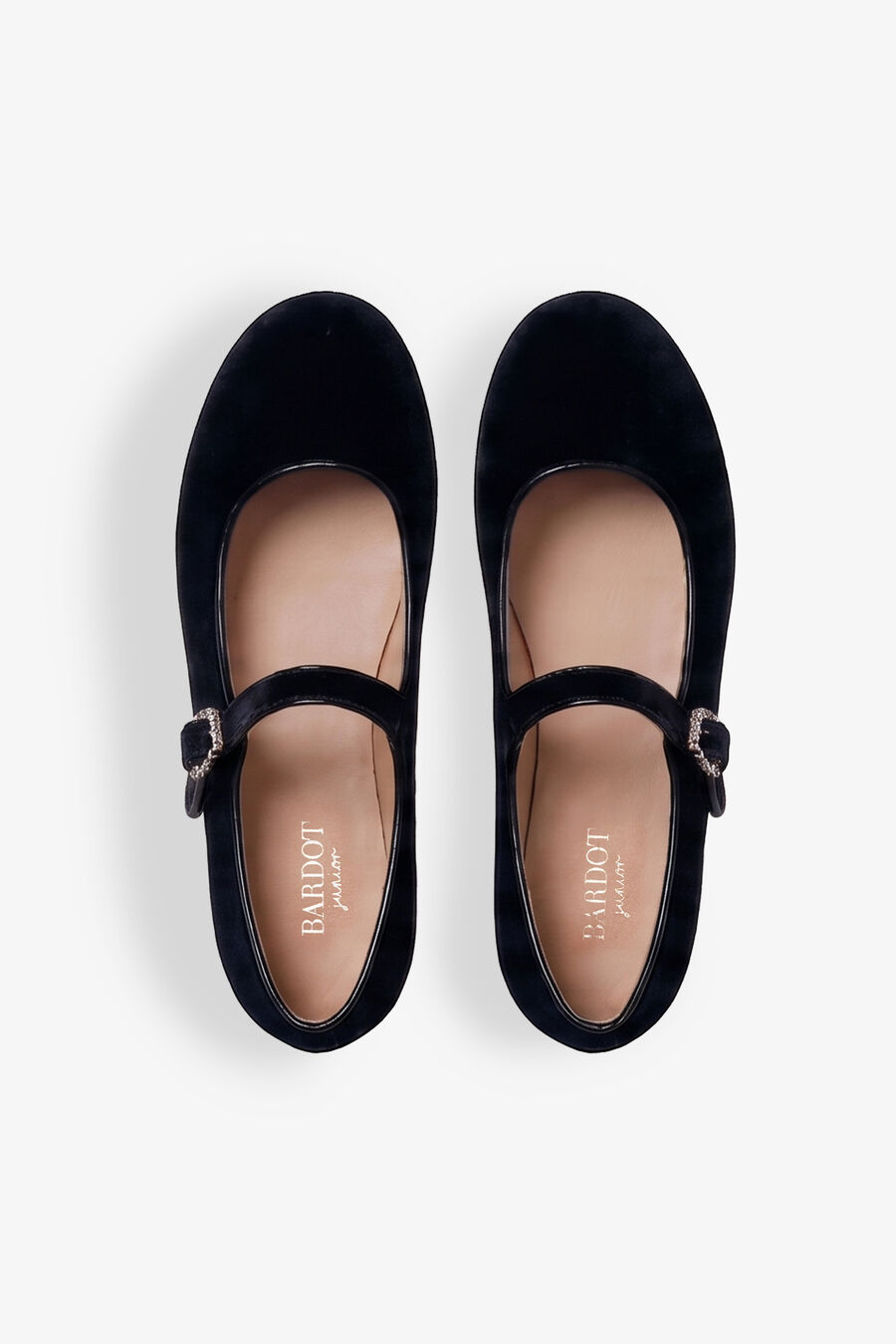 Girls Velvet Ballet Flat