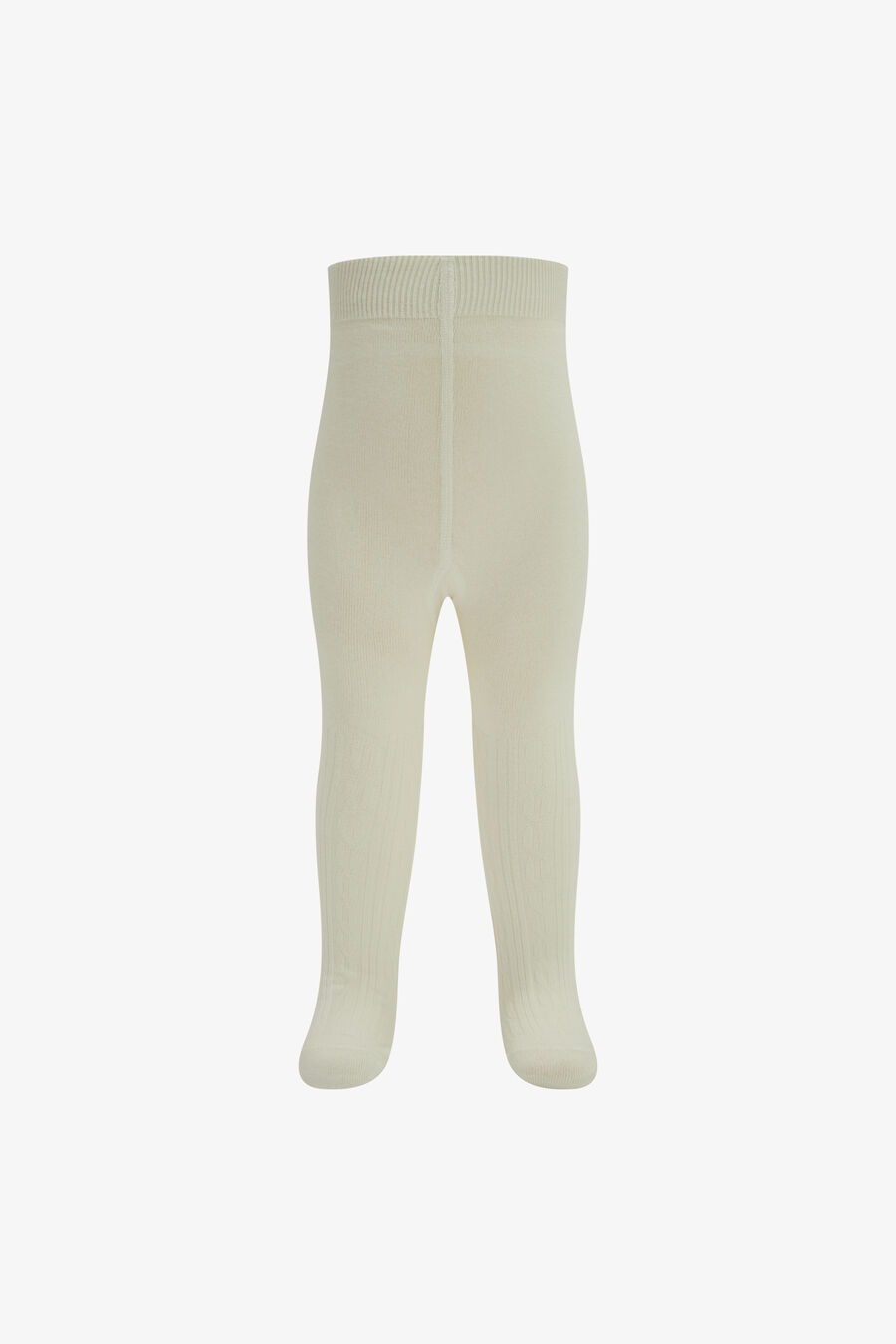 CABLE TIGHTS in colour WHITE