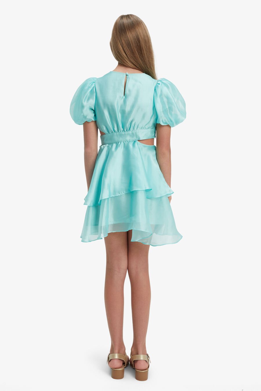 Girls Enya Organza Mini Dress