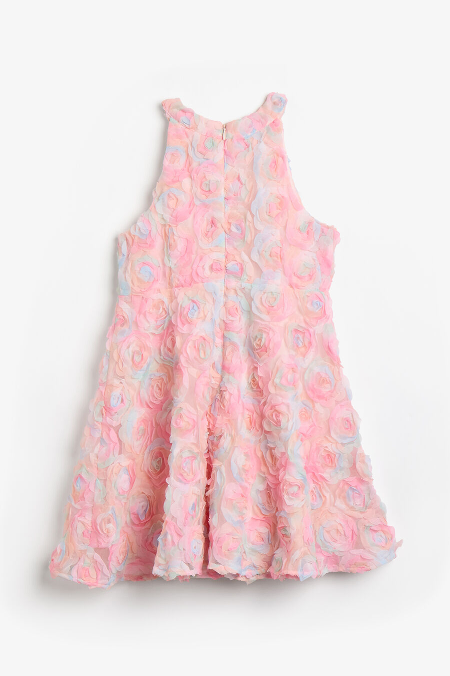 Girls Rainbow Florette Mini Dress