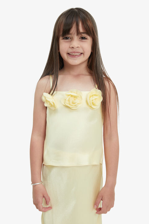 ROSETTE CAMI in colour LIMELIGHT