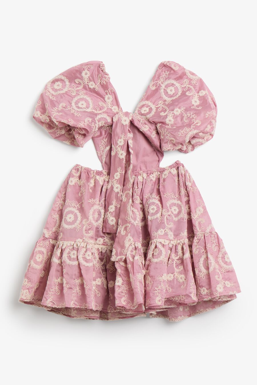 ELLE MINI DRESS in colour Dusty Pink