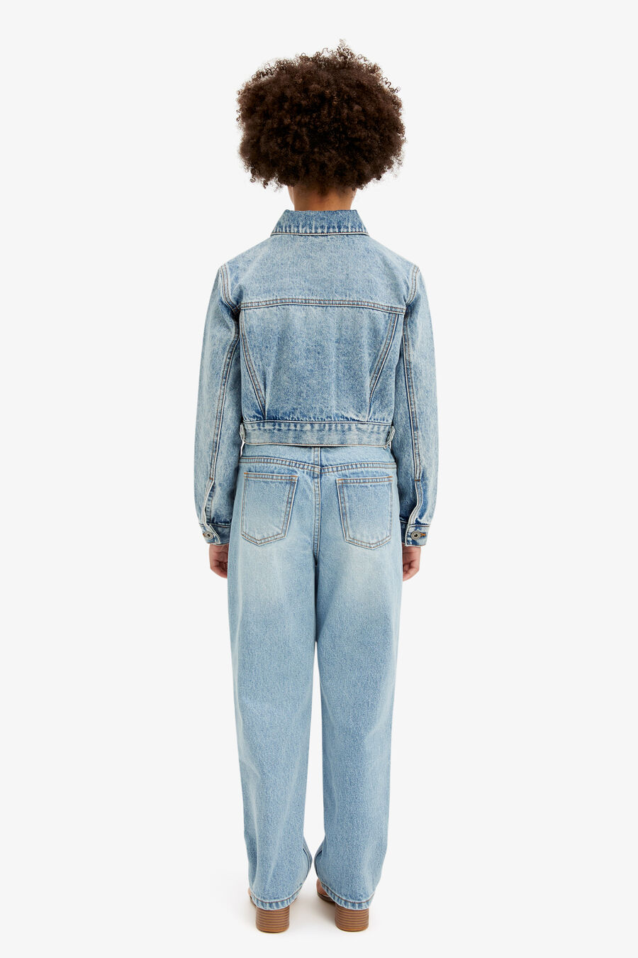 Girls Relaxed Denim Jacket