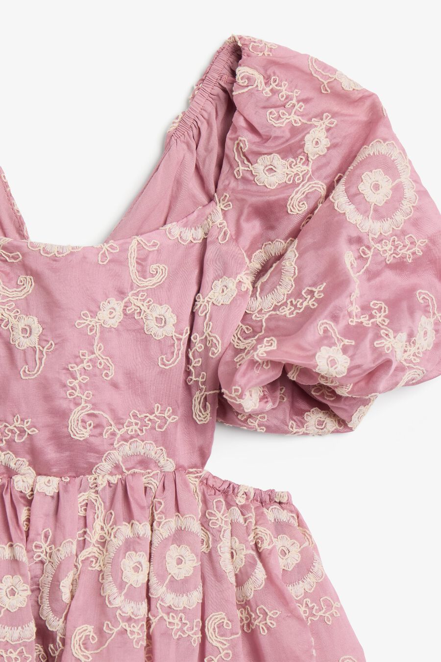 ELLE MINI DRESS in colour Dusty Pink