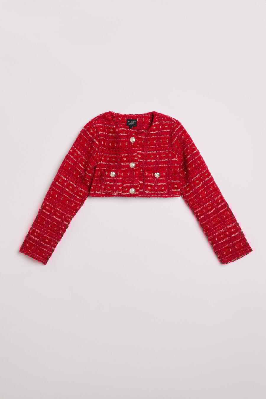 Girls Sutton Boucle Crop Jacket