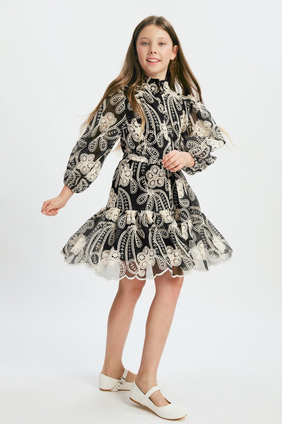 Girls Maya Mini Shirt Dress