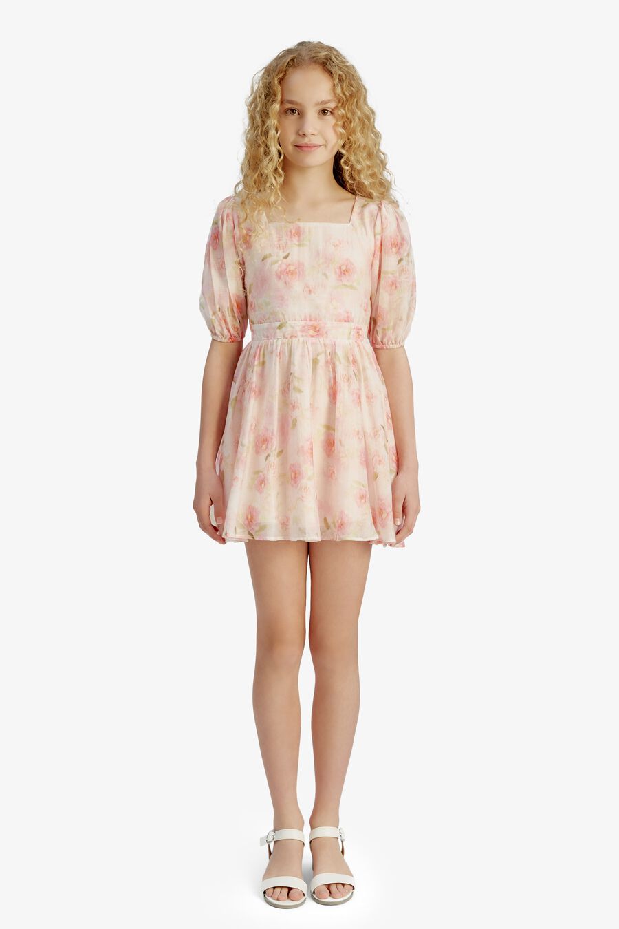 Girls Margo Floral Mini Dress
