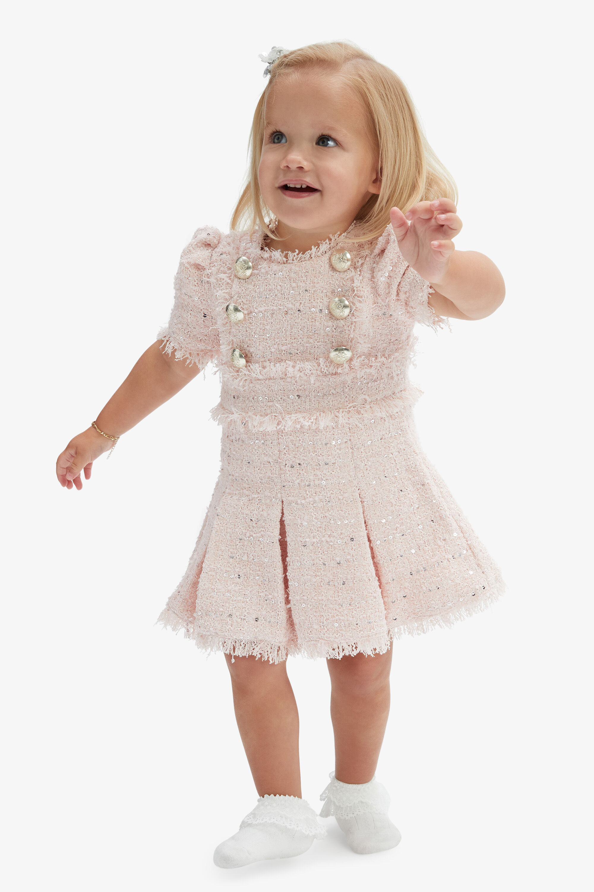 lissie formal sequin mini dress Tween Tilsy Sequin Mini Dress for Women in Icicle Silver, Size: 10, by LoveShackFancy
