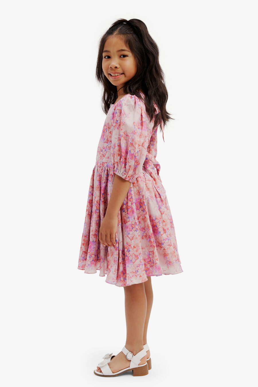 GIRLS MARLA FLORAL MINI DRESS