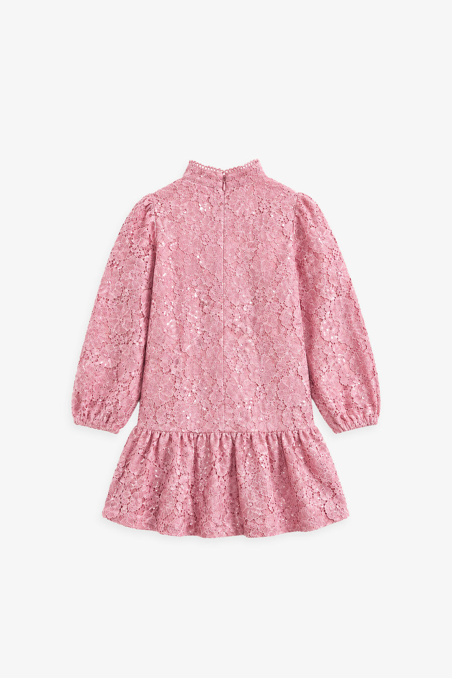 TAMARA SEQUIN LACE DRESS in colour Pink