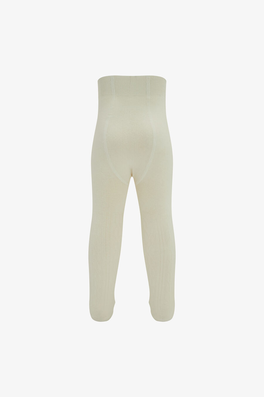 CABLE TIGHTS in colour WHITE