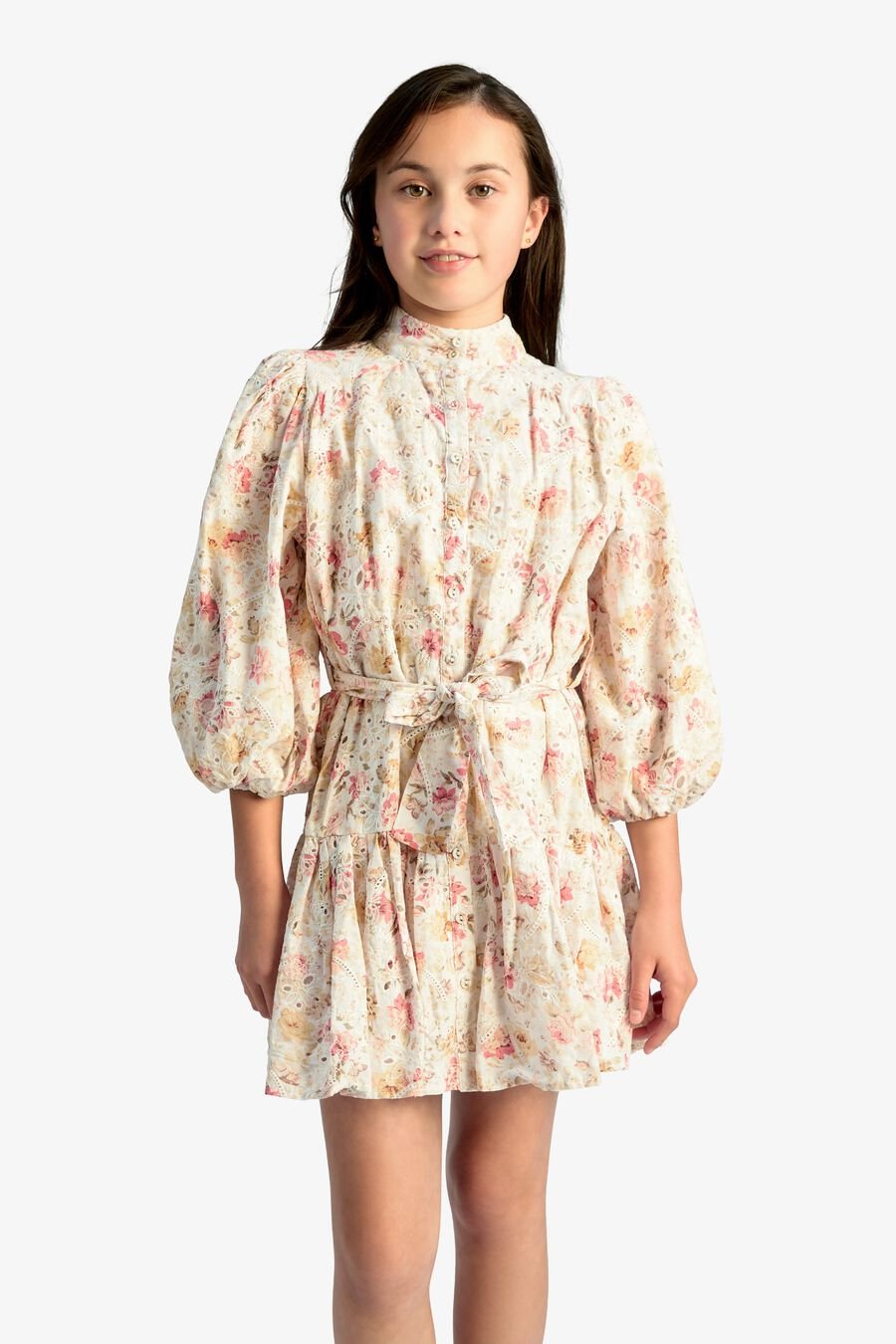 Girls Asha Mini Shirt Dress