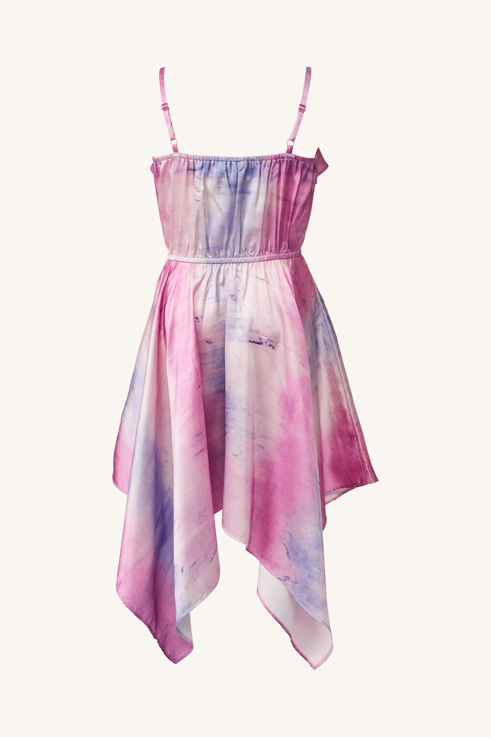 GIRLS ADDY PRINTED HANKY DRESS in colour BRIGHT WHITE
