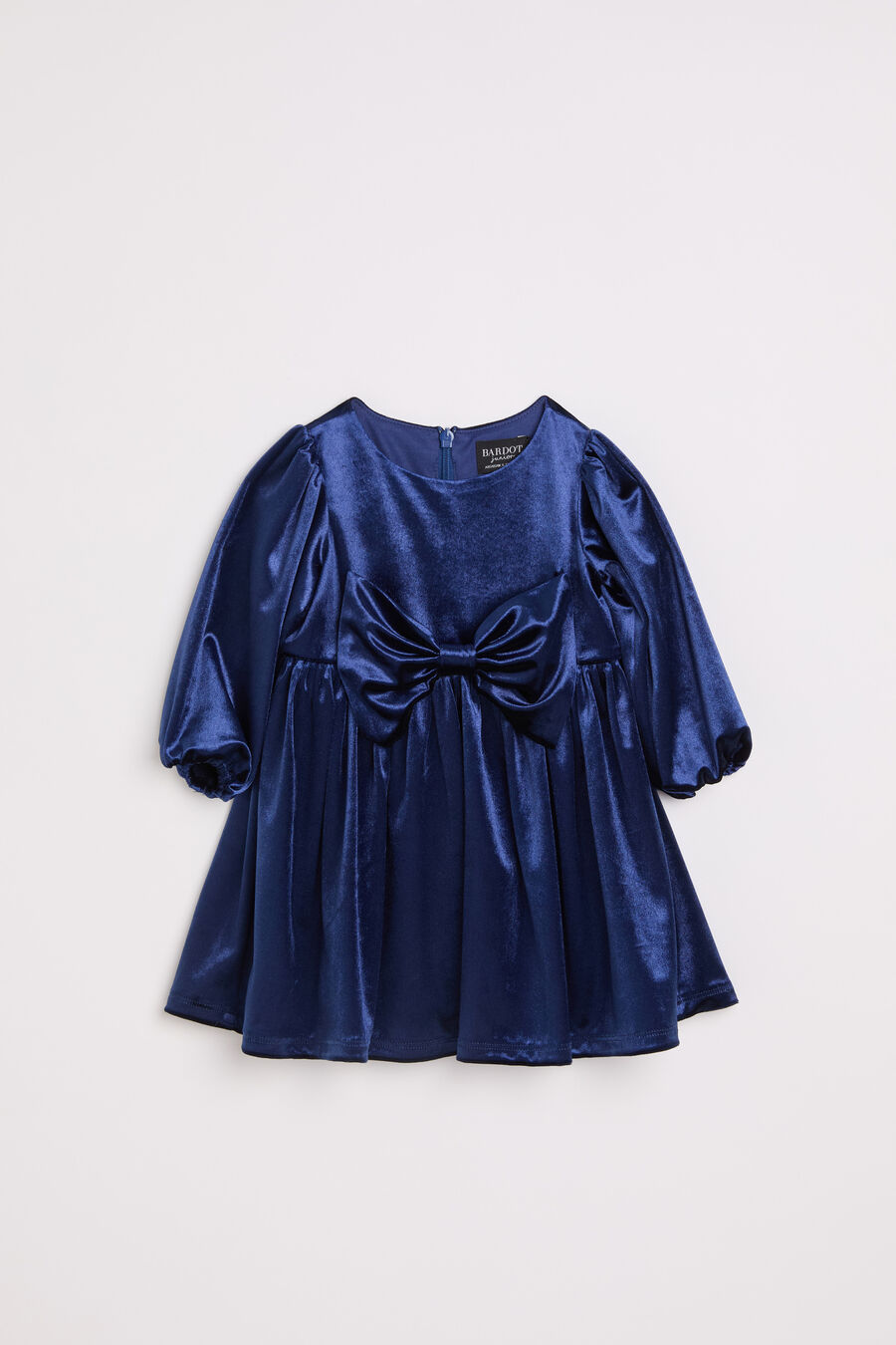 BABY GIRL LINDSEY VELOUR DRESS