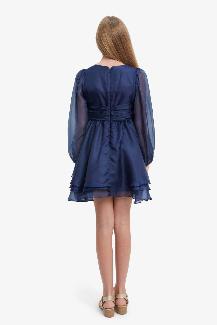 Girls Enya Organza Mini Dress