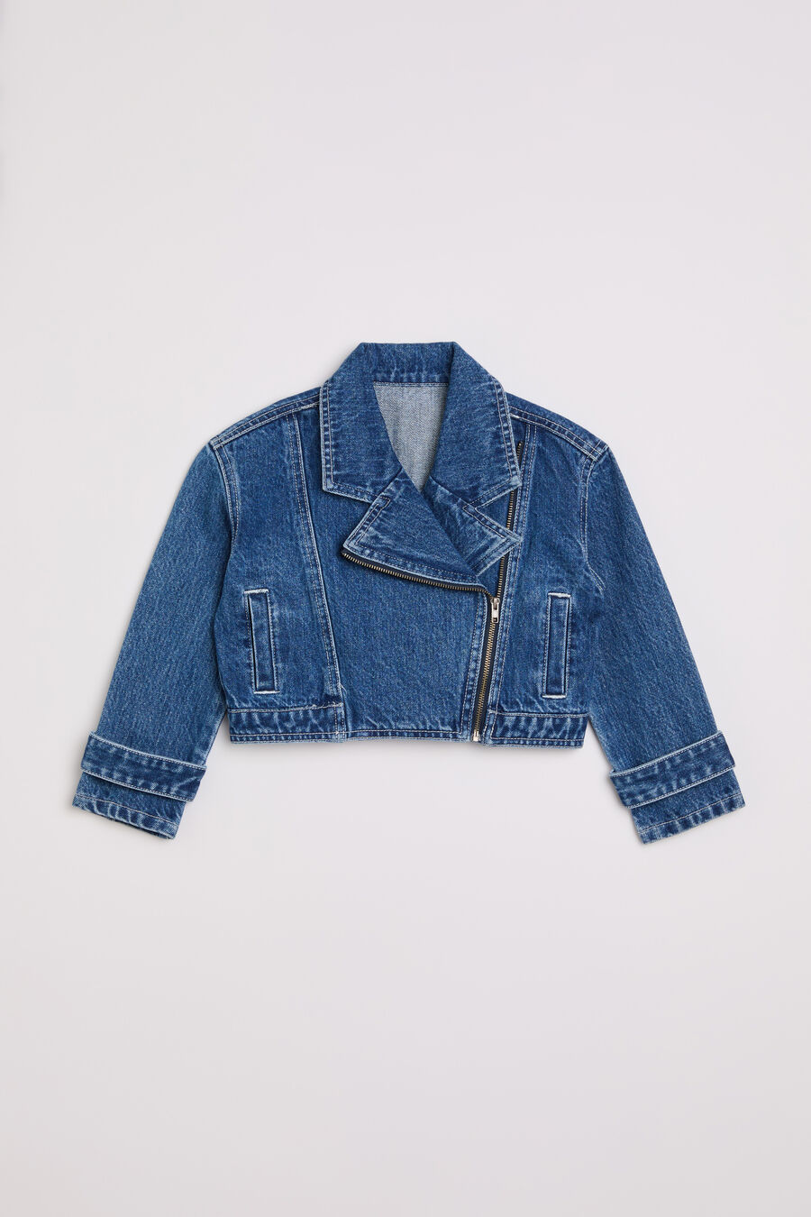 COCO DENIM JACKET in colour Vintage Blue