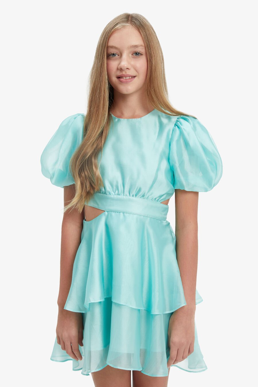 Girls Enya Organza Mini Dress