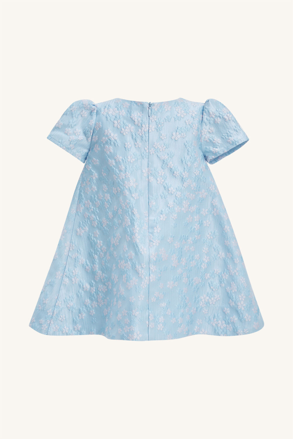 MEADOW BOW DRESS in colour BABY BLUE